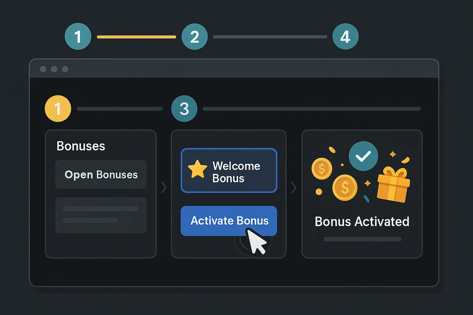 Guide activation bonus